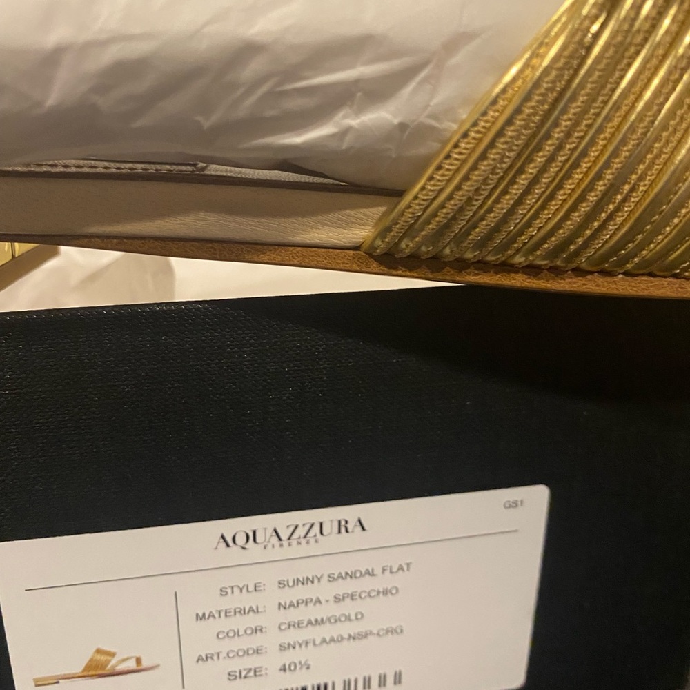 AQUAZZURA  NEW IN BOX SIZE 10.5 - Picture 10 of 12